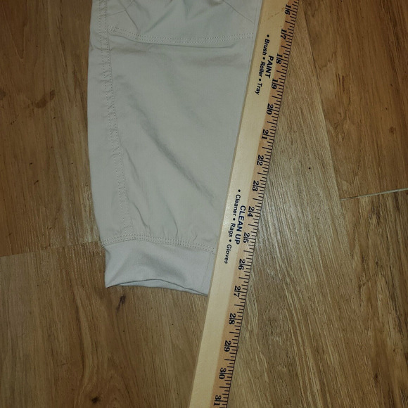 PrAna Kanab Pants Climbing Womens Small Beige Elastic Waist Pockets - Picture 8 of 10